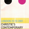 Christie's, 23.10.2001<br />(REV-CS0101)