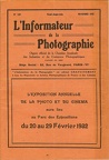 L'informateur de la photographie, N° 129, 11.1931