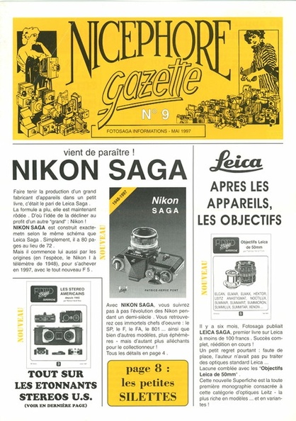 _double_ Nicéphore Gazette, n° 9, 5.1997(REV-NG0009a)