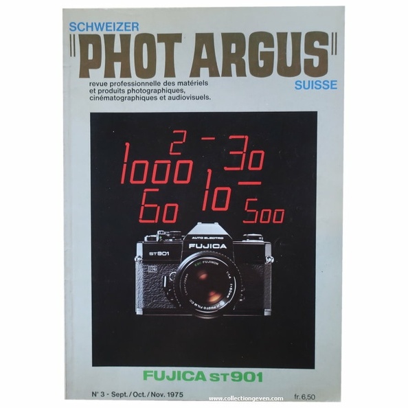 Phot'Argus Suisse, n° 3, 9.1975(REV-PAS003)