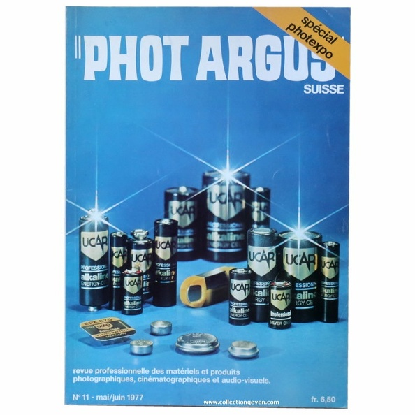 Phot'Argus Suisse, n° 11, 5.1977(REV-PAS011)