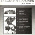 Le Marché de l'occasion Photo-Ciné-Son N° 27