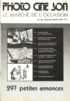 Le Marché de l'occasion Photo-Ciné-Son N° 28