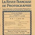 La Revue Française de Photographie, n° 121, 1.1925<br />(REV-PM0121)