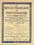 La Revue Française de Photographie et de Cinématographie, n° 217, 1.1929(REV-PM0217)