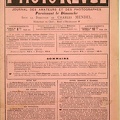 Photo-Revue, n° 30, 25.7.1909<br />(REV-PR1909-30 0a)