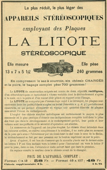 Litote stéréo 6x13