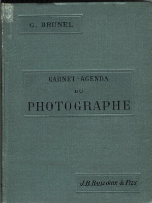 Carnet-Agenda du Photographe (2e éd.)G. Brunel(BIB0131)