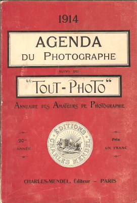 Agenda du photographe, suivi du Tout photoCharles Mendel(BIB0365)