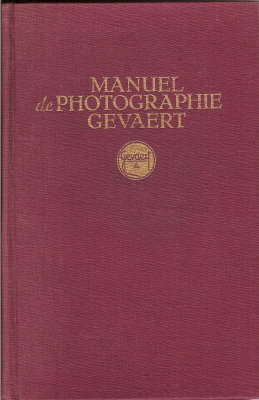 Manuel de photographie Gevaert (10e éd.)(BIB0422)