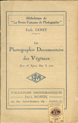 La Photographie Documentaire des Végétaux(BIB0481)