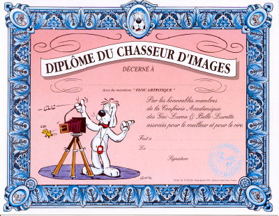 Diplôme du chasseur d'images : Gai-Luron(CAP0137)