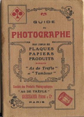 Guide du photographe As de Trèfle-Tambour 1921(CAT0011)