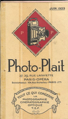 Photo-Plait, juin 1923(CAT0130)