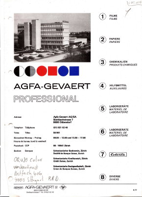 Agfa-Gevaert Professional - 1975<br />(CAT0218) - CAT0218.jpg CAT0218.jpg