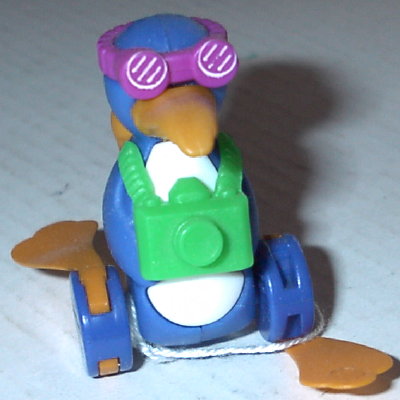 Pingouin plongeur avec appareil photo
(Kinder Surprise)
GAD0353
-
Fabricant: Ferrero
Date: 1997
Pays: France
Dimensions:
Commentaires:
Réf: K98-55
Figurine montable 9 pièces.
GAD0353.jpg
