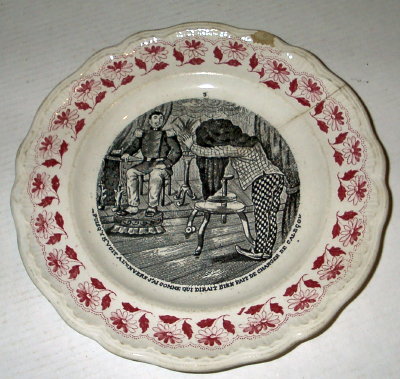 N° 3
« Puisq'y m'voit a l'envers j'ai comme qui dirait bien fait d changer de caleçon »
GAD0424
-
Fabricant : Badonviller
Date : < 1914
Pays : France
Dimensions : Ø = 20 cm
Matière : faïence ou porcelaine
Commentaires :
GAD0424.jpg