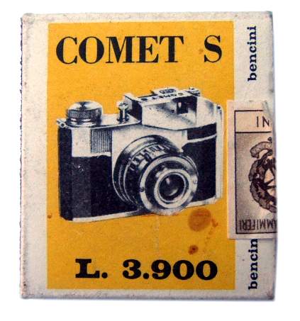 Boîte d'allumettes : Comet S (Bencini)(GAD0815)