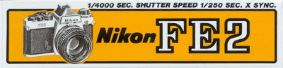 Nikon FE2(NOT0203)