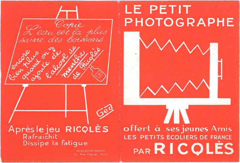 Le Petit Photographe, Ricqlès (Rouget de l'Isle)(NOT0597)