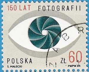150e anniversaire de la photographie (Pologne) - 1989(PHI0034)