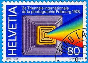 Timbre : Triennale de Fribourg (Suisse) - 1978(PHI0073)