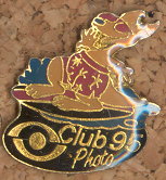 Club 95 Photo, surf(fond noir)(PIN0357)