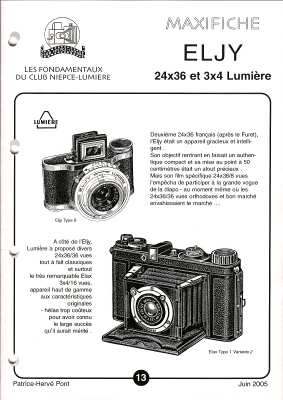 Maxifiche, n° 13, 6.2006<br />Eljy Lumière - REV-MF0013.jpg REV-MF0013.jpg