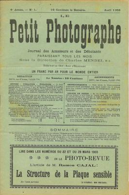 Le Petit Photographe, 4.1903