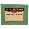 Pochette de papiers Virida jaunes et verts 13x18 (Lumière)(ACC0173)