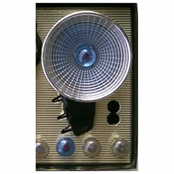 Marque : ANSCOFabricant : Ansco
Pays : États-Unis
Date de début : 1960Date de fin : 0
Dimensions : XXXPoids : XXX
Lampes : M2, M5 ou M25(B)
Réflecteur : XXXOrientable : XXX
Nombre guide : XXXTable des distances : XXX
Modes : XXX
Synchronisation : XXX
Alimentation : pilesTémoin de charge : XXX
Fixation : XXX
Commentaires : 2 piles AA.
L'Ansco Cadet Reflex avec son flash :
Liens web : -
Accessoire présenté :
N° de série : XXX
Accessoires :
Notice : XXX
Commentaires :
N° inventaire : ACC0460_01
ACC0460_01.jpg