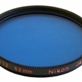 Filtre bleu foncé B12, 52mm (Nikon)(ACC0615)