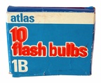 Boîte de 10 flash bulbs 1B (Atlas)(type PF1)(ACC0678)