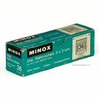 _double_ Boîte de caches 3x3 pour diapos (Minox)(ACC1170a)
