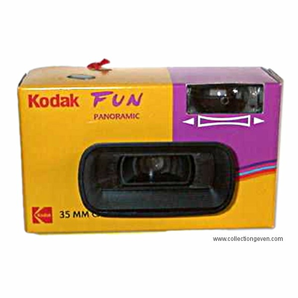 Nom : Fun Panoramic
Marque : KODAKFabricant : Kodak EKC
Publicité : XXX
Pays : XXX
Date de début : 0Date de fin : 0
Type : jetable panoramique (PFFY)
Dimensions, fermé : XXXOuvert : XXX
Poids : XXX
Matière : XXXCouleur : XXX
Surf. sensible : Gold 400, 15pFormat : 13 x 36 mm
Objectif :
- Nom : Kodak LensType : XXX
- Marque : XXX
- Ouverture : XXXFocale : XXX
- Fixation : XXXMonture : XXX
Diaphragme :
- Type : XXX
- Ouverture : XXX
Obturateur :
- Nom : XXXType : XXX
- Marque : XXX
- Vitesses : XXXPose : XXX
- Retardateur : XXX
- Armement : XXX
Film, plaque :
- Compte-vues 1 : XXXCompte-vues 2 : XXX
- Protection 2 expos : XXX
- Avancement : XXX
Flash :
- Synchro : XXX
- Flash interne : XXX
Posemètre :
- Type : XXX
- Plage : XXX
- Automatisme : XXX
Mise au point :
- Type : XXXMinimum : XXX
- Télémètre : XXX
Viseurs :
- Viseur 1 : XXX
- Viseur 2 : XXX
- Viseur 3 : XXX
Autres :
Niveau à bulle : XXX
Porte-acc. 1 : XXXPorte-acc. 2 : -
Écrou de pied : XXX
Déc. vertical : XXXHorizontal : XXX
Bascule avant : XXXArrière : XXX
Commentaires : -
Liens web :-
Appareil présenté :
N° de série : XXX
N° objectif : XXXN° obturateur : XXX
Accessoires : -
Notice : XXX
Commentaires : -
N° inventaire : APP0611
Nom: Fun Panoramic
Marque: KODAK; fabricant: Kodak EKC; publicité: -
Pays: États-Unis
Date: début: 1996 (12.1998) ; fin: ??
Type: (PFFY)
Dimensions: 98x61x51mm; poids: 100
Matière: plastique; Couleur: jaune/violet
Surface sensible: Gold 400, 15p; format: 13x36mm
Objectif: nom: Kodak Lens; fabricant:?; ouv./focale: f12/25; fixation : fixe
Diaphragme: type: fixe; ouvertures: f11
Obturateur: nom: ?; fabricant: ?; vitesses: 1 vit.; pose: -
Retardateur: -; Armement: -
Compte-vues: 15-0; Protection 2 expos: oui
Synchro flash: -; flash intégré: -
Posemètre: type: -; plage: -; automatisme: -
Mise au point: type: fixe; mini: 1m; télémètre: -
Décentrement vert.: -; hor.: -; bascule avant: -; arrière: -
Viseur: galilee; Porte-accessoire: -; Niveau: -
Mode d'emploi: sur l'appareil
Commentaires:
-
Appareil présenté
N° de série: -
N° objectif: -; N° obturateur: -
Accessoires: -; sac: boîte d'origine
APP0611.jpg