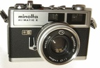 Hi-matic E (Minolta) - 1971(chromé)Rokkor QF 1,7 ; Seiko ESF(APP1764)