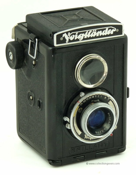 Brillant (Voigtländer) - 1949(bakélite)Vaskar 4,5 - Prontor II(APP2691)