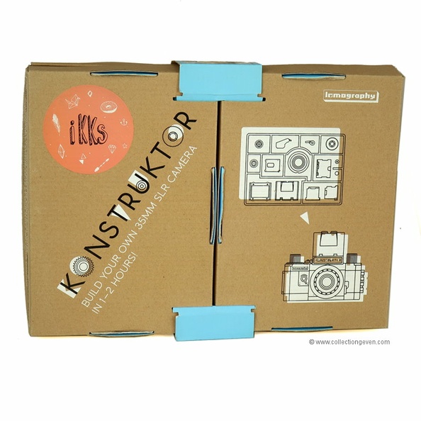 Ce kit Konstruktor de Lomography est la première version apparue en 2013. Par la suite plusieurs versions ou accessoires sont apparus : viseur loupe grossissant, objectifs macro ou gros-plan, jusqu'au Konstruktor F pouvant être équipé d'un flash.
Variante 1 :• Kit complet.
• Appareil noir.
Nom : Konstruktor
Marque : LOMOGRAPHYFabricant : Lomography Society International
Publicité : -
Pays : Chine
Date de début : 2013Date de fin : 0
Type : réflex mono-objectif 24x36 (MFFH)
Dimensions, fermé : 121 x 65 x 33 mmOuvert : -
Poids : XXX
Matière : plastiqueCouleur : noir
Surf. sensible : cartouche 135Format : 24 x 36 mm
Objectif :
- Nom : -Type : XXX
- Marque : -
- Ouverture : 10Focale : 50 mm
- Fixation : fixeMonture : non interchangeable
Diaphragme :
- Type : fixe
- Ouverture : 10
Obturateur :
- Nom : -Type : rotatif
- Marque : -
- Vitesses : 1/80 sPose : non
- Retardateur : non
- Armement : auto-armant
Film, plaque :
- Compte-vues 1 : compteur 36 vues
- Protection 2 expos : non
- Avancement : molette
Flash :
- Synchro : oui
- Flash interne : non
Posemètre :
- Type : sans
- Plage : -
- Automatisme : manuel
Mise au point :
- Type : frontaleMinimum : 50 cm
- Télémètre : non
Viseurs :
- Viseur 1 : réflex TTL (SLR)
Autres :
Niveau à bulle : XXX
Porte-acc. 1 : -Porte-acc. 2 : -
Écrou de pied : -
Déc. vertical : -Horizontal : -
Bascule avant : -Arrière : -
Commentaires : -
Liens web :-
Appareil présenté :
N° de série : -
N° objectif : -N° obturateur : -
Accessoires : -
Notice : -
Commentaires : -
N° inventaire : APP2817_01
APP2817_01.jpg