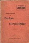 Pratique stéréoscopique (Notions élémentaires de)(BIB0047)