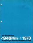 Polaroid : The first thirty years 1948-1978(BIB0281)