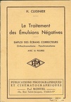 Le traitement des émulsions négativesH. Cuisinier(BIB0284)