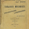 Peinture des vues sur verre et des tableaux mécanisés pour les projections lumineusesDe Béroville(BIB0406)