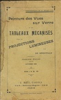 Peinture des vues sur verre et des tableaux mécanisés pour les projections lumineusesDe Béroville(BIB0406)