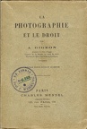 La photographie et le droitA. Bigeon(BIB426)
