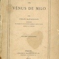 La Vénus de Milo<br />Félix Ravaison<br />(BIB0516)