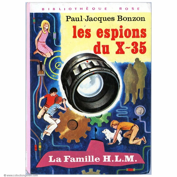 Les espions du X-35Paul-Jacques Bonzon(BIB0688)