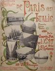 De Paris en Italie par le Chemin de Fer de l'Est(BIB0727)