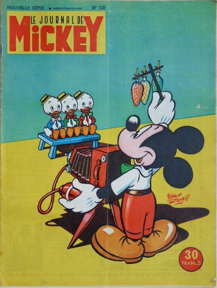Le journal de Mickey, N° 138, 1955(BIB0760)