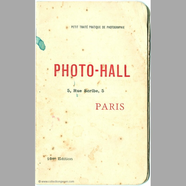 Petit traité pratique de photographie (10e éd.)Photo-Hall(BIB0845)