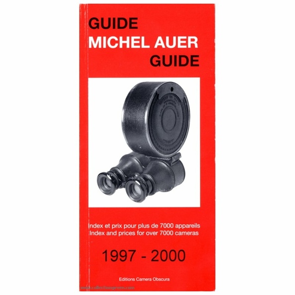 Guide Michel Auer
Index et prix pour plus de 7000 appareils (en FRF et USD).
Date : - 1997
Éditeur : Camera Obscura / Éditions de l'Amateur - Vilo, ParisCollection : -
Pays : SuisseLangue : fr, en
Format : 110 x 235 mmPoids : 298 g
Reliure : dos carré-colléPages : c. 250
Couverture : soupleJaquette : non
ISBN : -
Publicités : -
Table des matières :
-
Commentaires : -
Liens web : -
N° inventaire : BIB0880_01
BIB0880_01.jpg